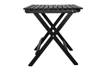 Gruppe for utem øbler Wilma & Visby - Kaffe svart - Hagemøbler - Balkong - Balkongmøbler - Balkonggrupper