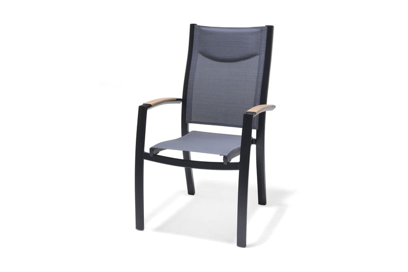 Panama Cafésett 50x50 cm + 2 Stoler Grå - Lifestyle Garden - Hagemøbler - Balkong - Balkongmøbler - Balkonggrupper