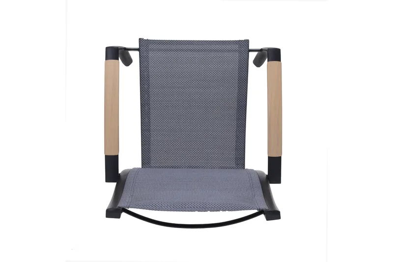 Panama Cafésett 50x50 cm + 2 Stoler Grå - Lifestyle Garden - Hagemøbler - Balkong - Balkongmøbler - Balkonggrupper