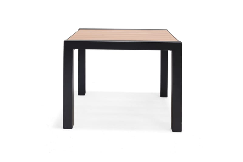 Panama Cafésett 50x50 cm + 2 Stoler Svart - Lifestyle Garden - Hagemøbler - Balkong - Balkongmøbler - Balkonggrupper