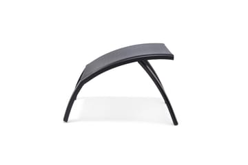 Panama Cafésett 50x50 cm + 2 Stoler Svart - Lifestyle Garden - Hagemøbler - Balkong - Balkongmøbler - Balkonggrupper