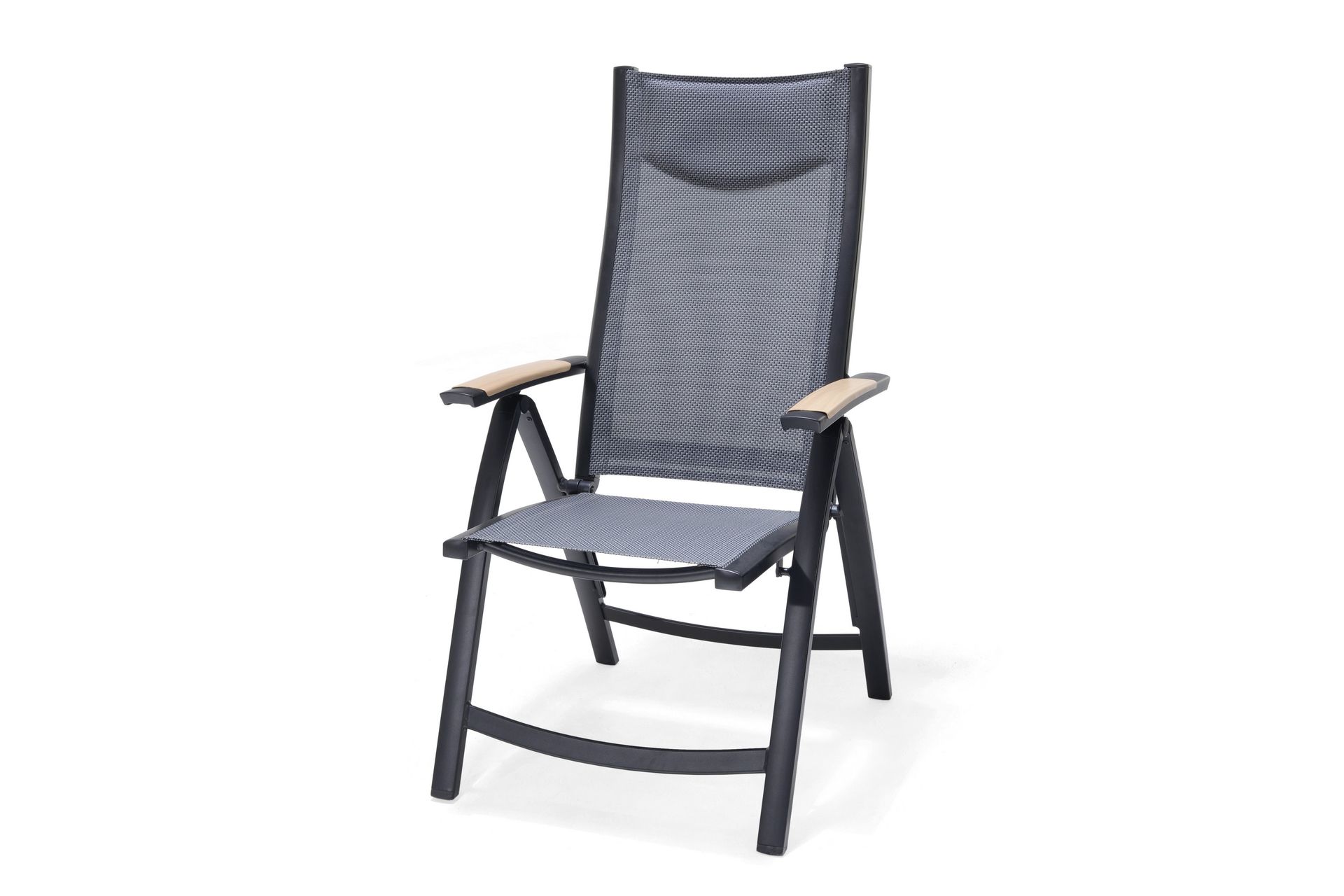 Panama Cafésett 50x50 cm + 2 Stoler Svart - Lifestyle Garden - Hagemøbler - Balkong - Balkongmøbler - Balkonggrupper