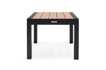 Panama Cafésett 50x50 cm + 2 Stoler Svart - Lifestyle Garden - Hagemøbler - Balkong - Balkongmøbler - Balkonggrupper