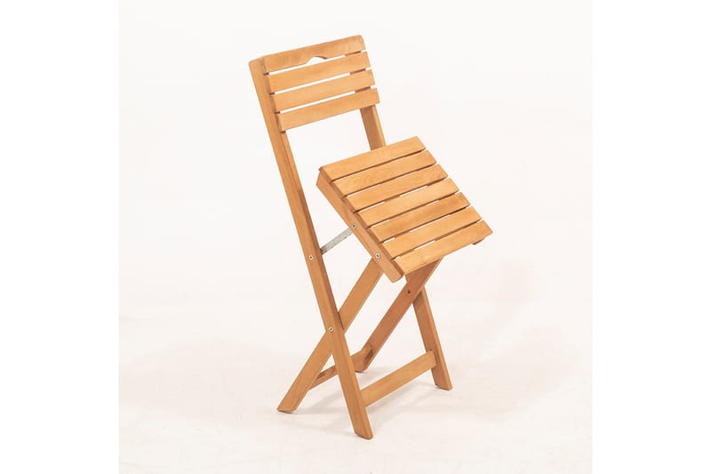 Ramdevi Cafésett - Valnøtt - Hagemøbler - Balkong - Balkongmøbler - Balkonggrupper