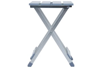 Campingkrakk aluminium 28x26x39 cm - Hagemøbler - Balkong - Balkongmøbler - Balkongstoler