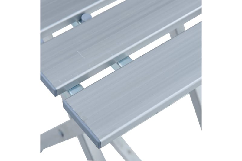 Campingkrakk aluminium 28x26x39 cm - Hagemøbler - Balkong - Balkongmøbler - Balkongstoler
