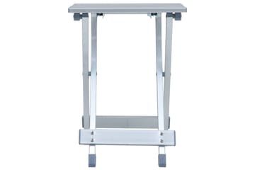 Campingkrakk aluminium 28x26x39 cm - Hagemøbler - Balkong - Balkongmøbler - Balkongstoler