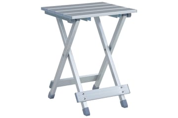 Campingkrakk aluminium 28x26x39 cm - Hagemøbler - Balkong - Balkongmøbler - Balkongstoler