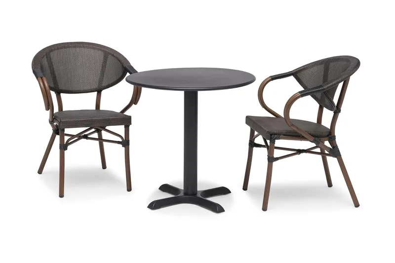 Hillerstorp Äppelhed Caféstol - Grå - Hagemøbler - Balkong - Balkongmøbler - Balkongstoler