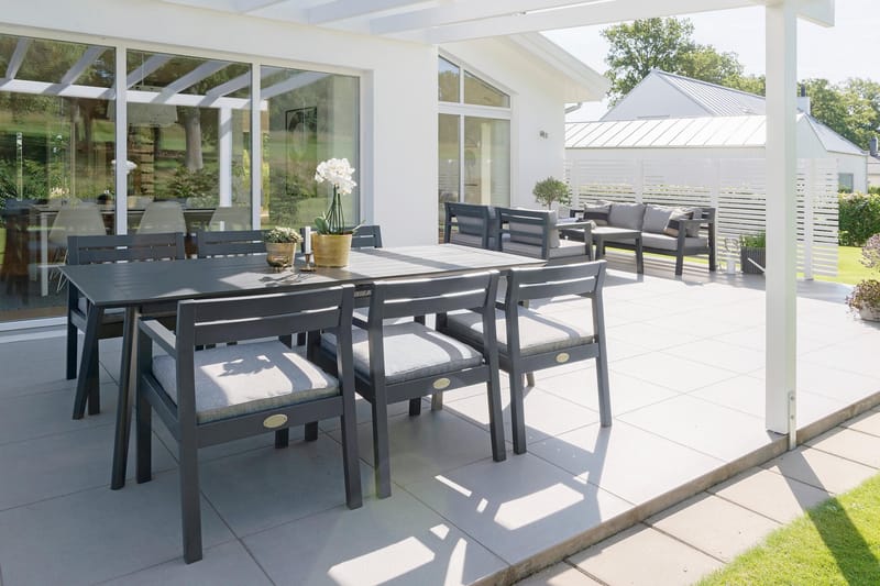 Hillerstorp Stoltö Dining Stol - Svart|Grå - Hagemøbler - Balkong - Balkongmøbler - Balkongstoler