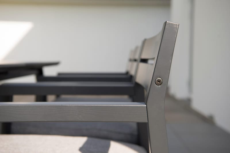 Hillerstorp Stoltö Dining Stol - Svart|Grå - Hagemøbler - Balkong - Balkongmøbler - Balkongstoler