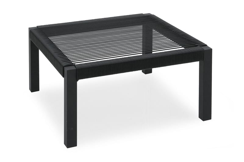 Hörle Fotskammel - Svart/aluminium - Hagemøbler - Balkong - Balkongmøbler - Balkongstoler