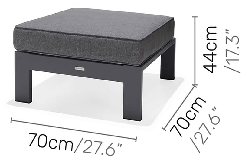 Palau Krakk - Grå - Hagemøbler - Balkong - Balkongmøbler - Balkongstoler