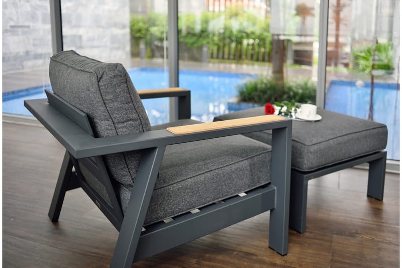 Palau Krakk - Grå - Hagemøbler - Balkong - Balkongmøbler - Balkongstoler