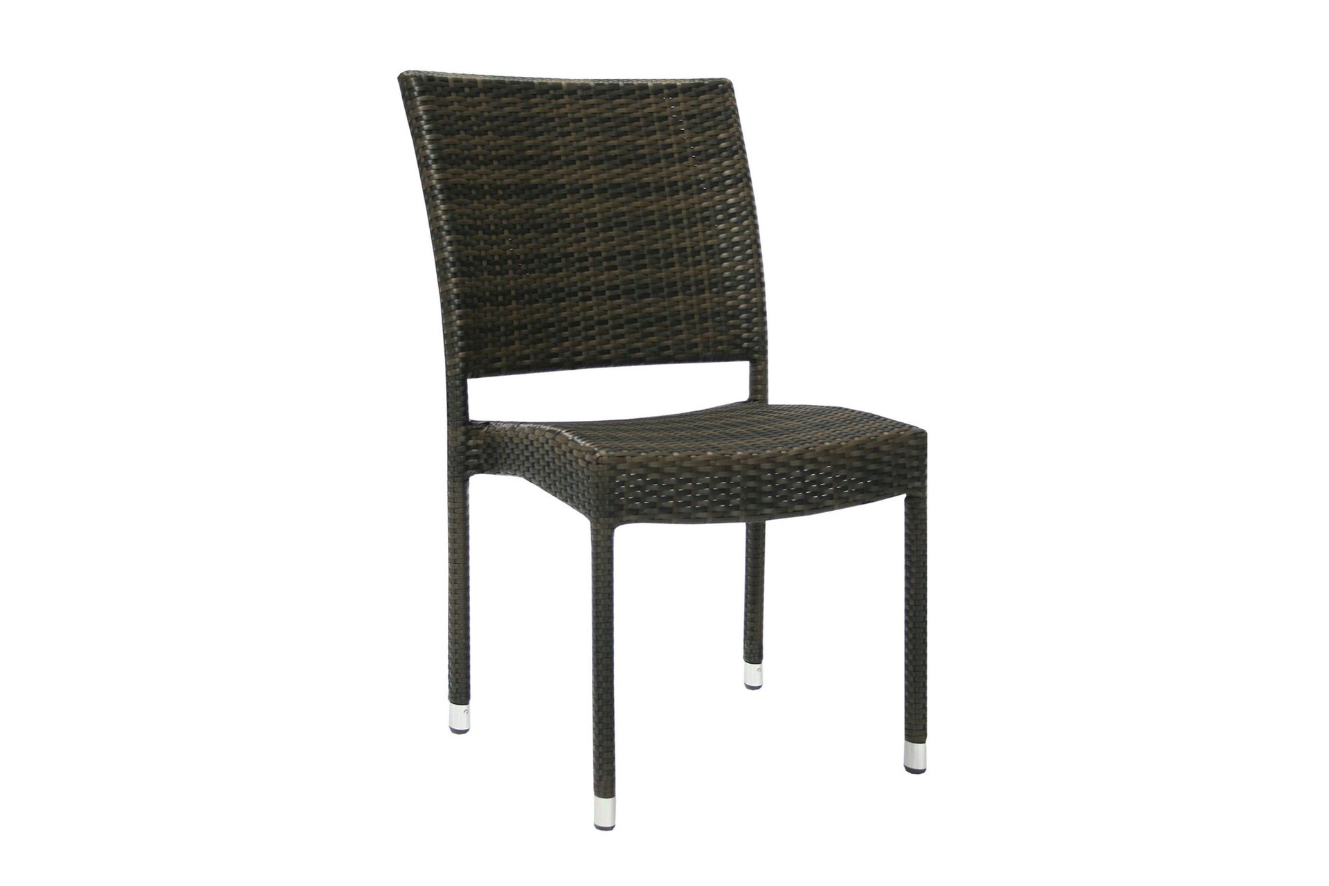 Stol WICKER 60x495xH925cm mørkebrun -
