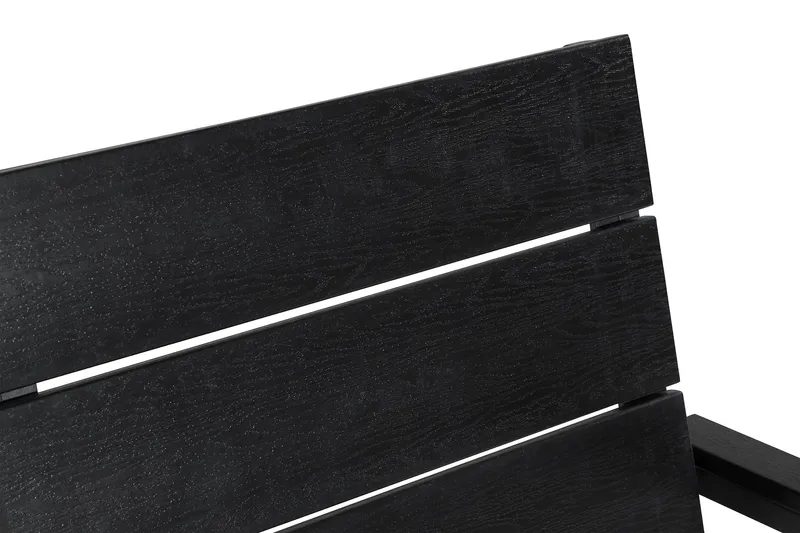 Tunis Stablebar Stol Utendørs Aintwood - Svart / Svart - Hagemøbler - Balkong - Balkongmøbler - Balkongstoler