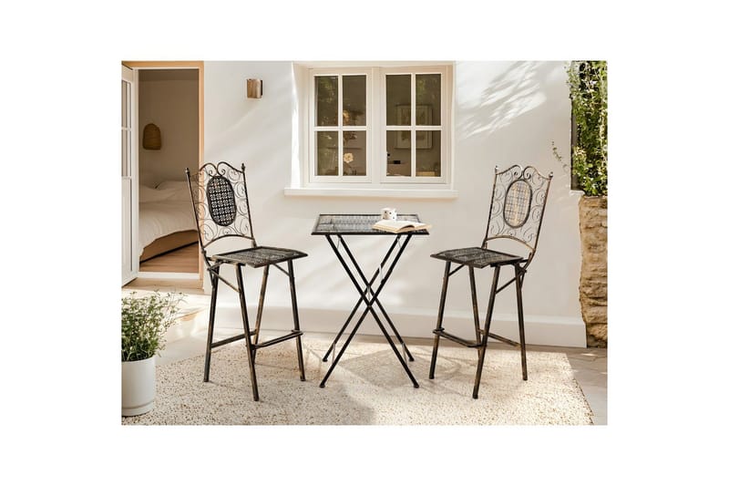 Baroppsett Bormio - Hagemøbler - Balkong - Balkongmøbler - Balkonggrupper