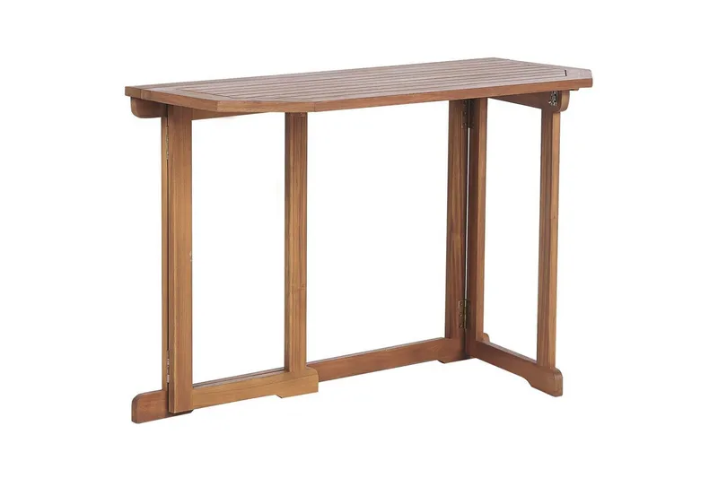 Bistro-set Beliani Treia Light wood - Hagemøbler - Balkong - Balkongmøbler - Balkonggrupper