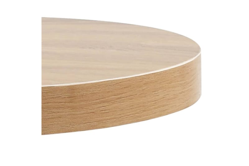 Bistrobord lysebrun 60 cm MDF - Brun - Cafebord - Balkongbord