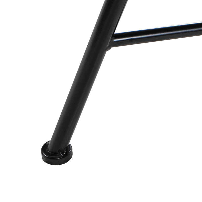 Bistrobord utendørs Coriano 60 cm Jern - Svart/Blå - Hagemøbler - Balkong - Balkongmøbler - Balkongbord