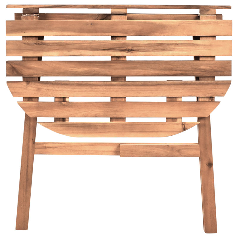 Bistrobord utendørs Osigo 4470 cm akasietre - Brun - Hagemøbler - Balkong - Balkongmøbler - Balkongbord