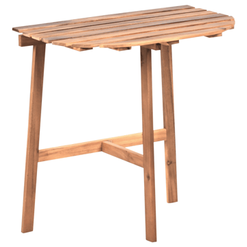 Bistrobord utendørs Osigo 4470 cm akasietre - Brun - Hagemøbler - Balkong - Balkongmøbler - Balkongbord