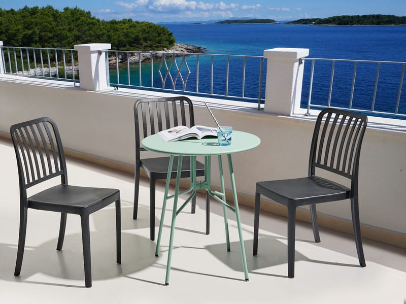 Bistrobord utendørs Taltal 64 cm - Grønn - Hagemøbler - Balkong - Balkongmøbler - Balkongbord