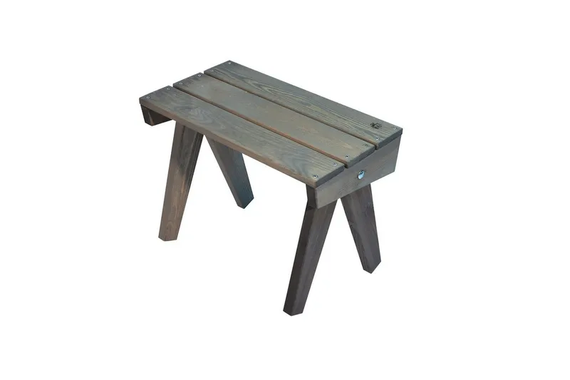 Bord EcoFurn Granny Furu Oljet Grå, Grå