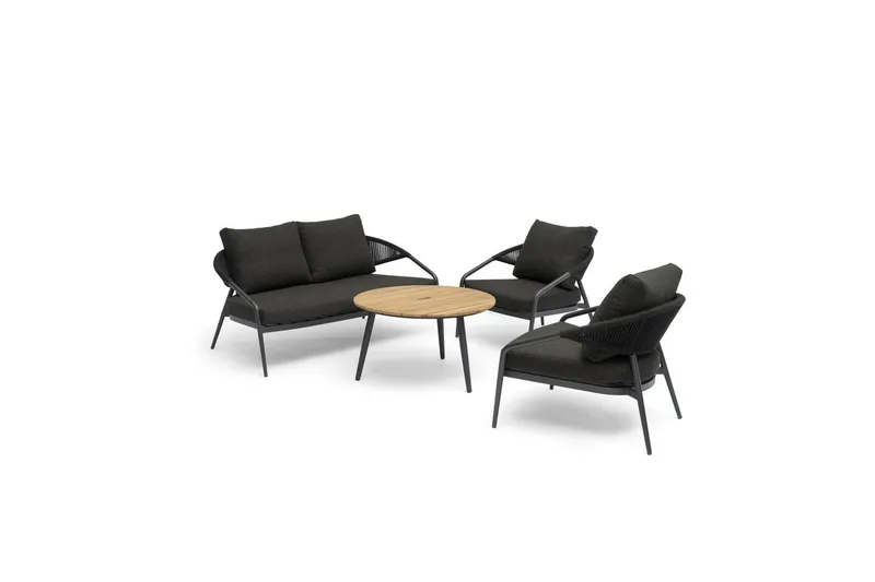 Bord Hillerstorp Ekeryd Ø80 cm - Natur - Hagemøbler - Balkong - Balkongmøbler - Balkongbord
