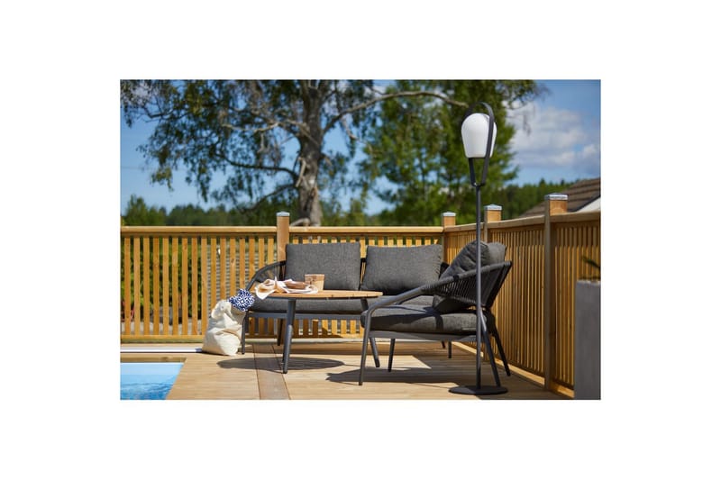 Bord Hillerstorp Ekeryd Ø80 cm - Natur - Hagemøbler - Balkong - Balkongmøbler - Balkongbord