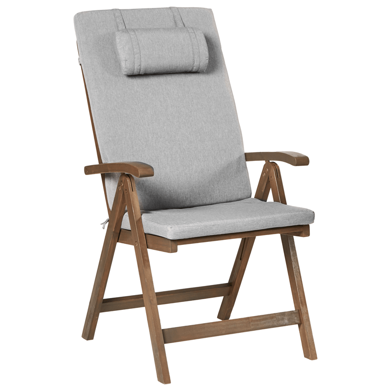 Caféssett utendørs Amantea Premium akasietre - Brun/Gråmelert - Hagemøbler - Balkong - Balkongmøbler - Balkonggrupper