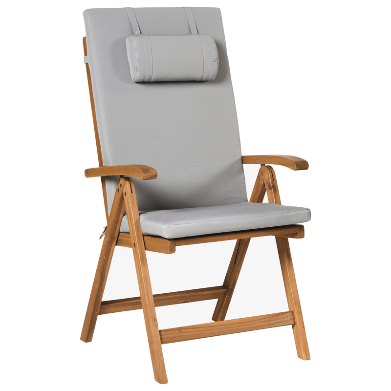 Caféssett utendørs Java Premium akasietre - Brun/lysegrå - Hagemøbler - Balkong - Balkongmøbler - Balkonggrupper