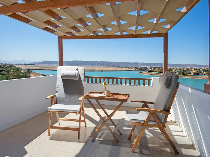 Caféssett utendørs Java Premium akasietre - Brun/gråmelert - Hagemøbler - Balkong - Balkongmøbler - Balkonggrupper