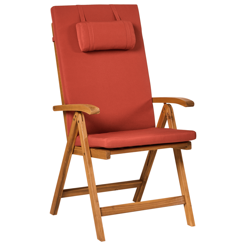 Caféssett utendørs Java Premium akasietre - Brun/rød - Hagemøbler - Balkong - Balkongmøbler - Balkonggrupper