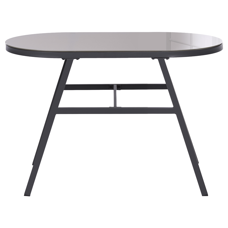 Caféssett utendørs Muros Stål - Grå/Beige - Hagemøbler - Balkong - Balkongmøbler - Balkonggrupper