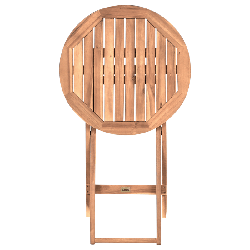 Caféssett utendørs Rivarotta akasietre - Brun/svart - Hagemøbler - Balkong - Balkongmøbler - Balkonggrupper