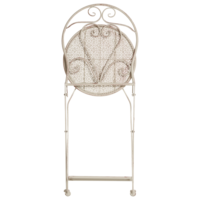 Caféssett utendørs sammenleggbar Folelli Jern - Beige - Hagemøbler - Balkong - Balkongmøbler - Balkonggrupper