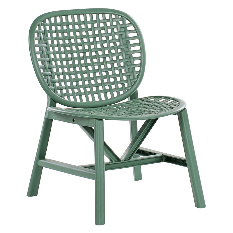 Caféssett utendørs Sicelle - Grønn - Hagemøbler - Balkong - Balkongmøbler - Balkonggrupper