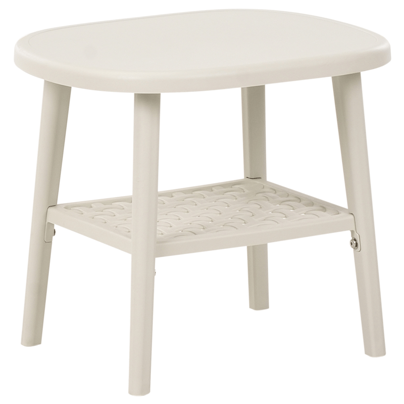 Caféssett utendørs Sicelle - Hvit - Hagemøbler - Balkong - Balkongmøbler - Balkonggrupper