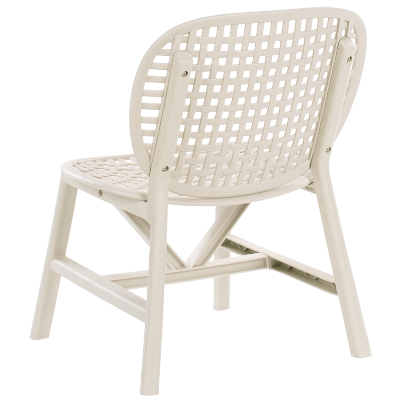 Caféssett utendørs Sicelle - Hvit - Hagemøbler - Balkong - Balkongmøbler - Balkonggrupper