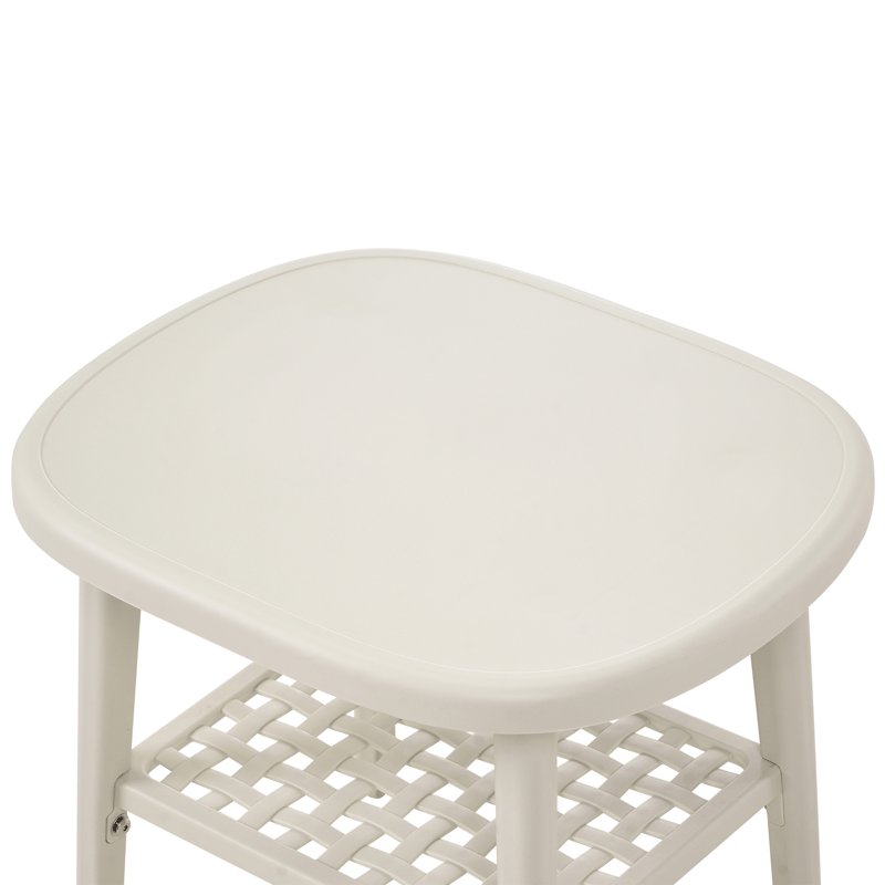 Caféssett utendørs Sicelle - Hvit - Hagemøbler - Balkong - Balkongmøbler - Balkonggrupper