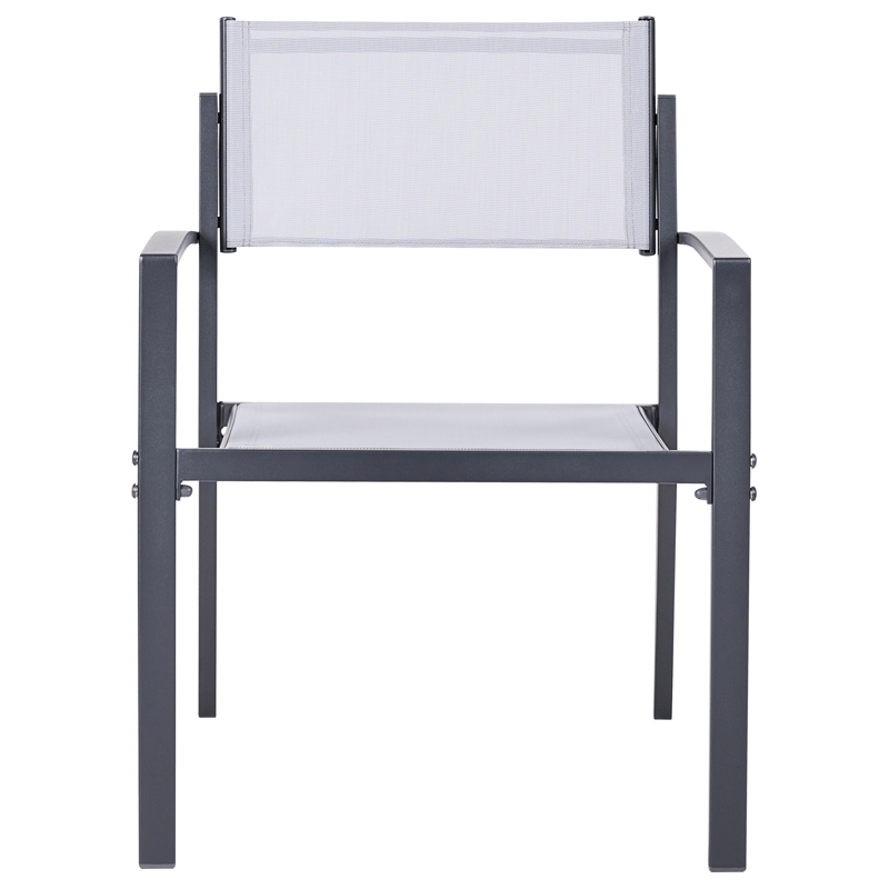 Caféssett utendørs Tavoleto Stål - Grå - Hagemøbler - Balkong - Balkongmøbler - Balkonggrupper