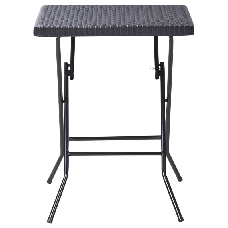 Caféssett utendørs Trappeto - Svart - Hagemøbler - Balkong - Balkongmøbler - Balkonggrupper