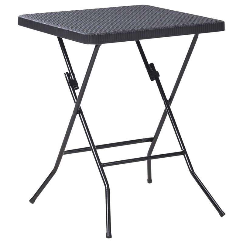 Caféssett utendørs Trappeto - Svart - Hagemøbler - Balkong - Balkongmøbler - Balkonggrupper