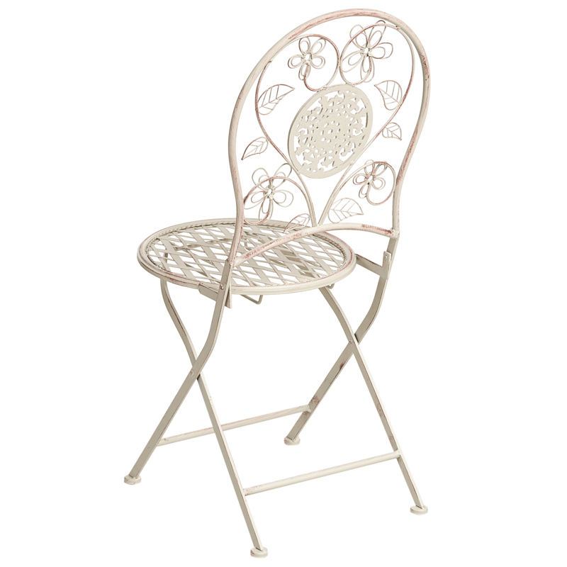 Caféssett utendørs Yaviza Jern - Beige - Hagemøbler - Balkong - Balkongmøbler - Balkonggrupper