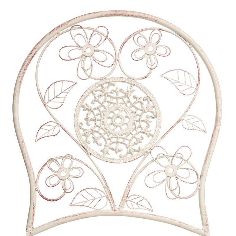 Caféssett utendørs Yaviza Jern - Beige - Hagemøbler - Balkong - Balkongmøbler - Balkonggrupper