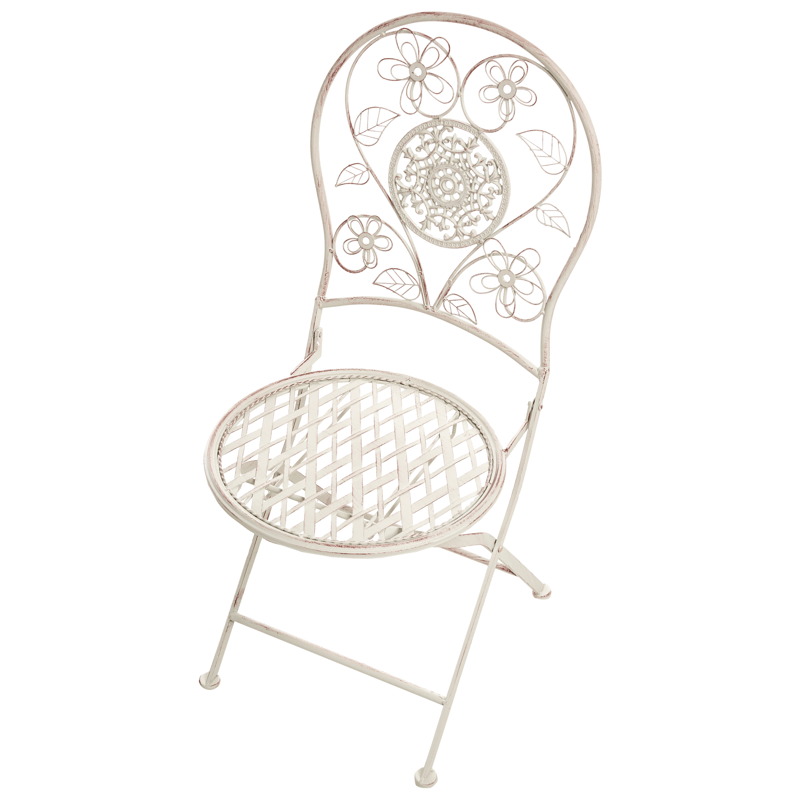 Caféssett utendørs Yaviza Jern - Beige - Hagemøbler - Balkong - Balkongmøbler - Balkonggrupper