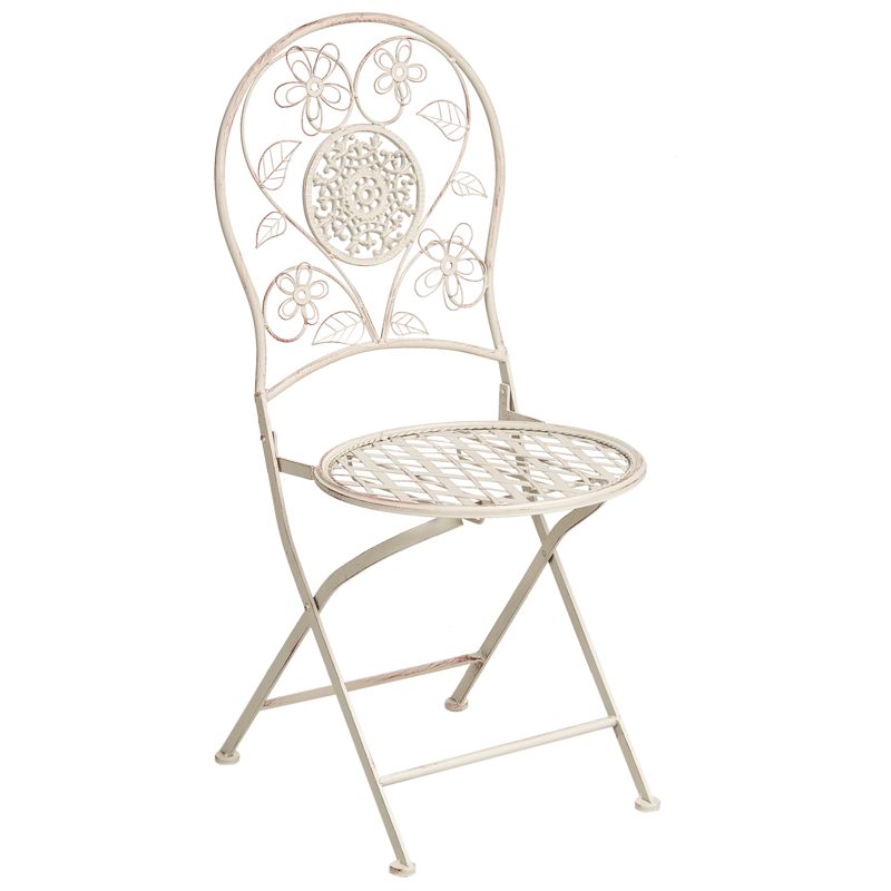 Caféssett utendørs Yaviza Jern - Beige - Hagemøbler - Balkong - Balkongmøbler - Balkonggrupper