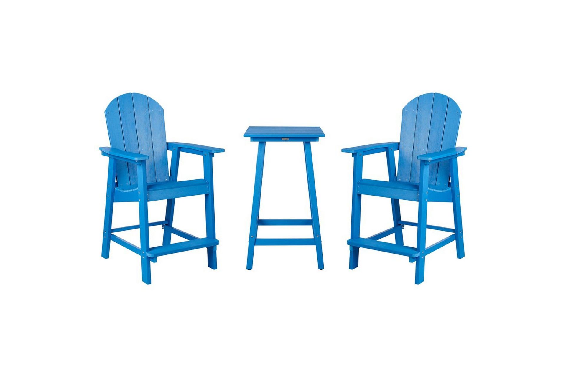 Cafeset Beliani Adirondack Blå blue -