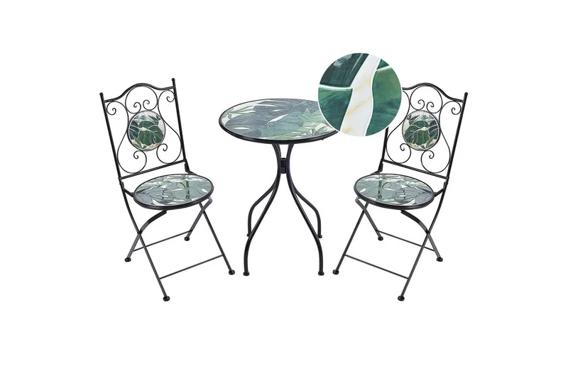 Cafeset Beliani Cozzana Black